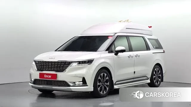 Kia Carnival 4th generation 2021 Белый из Кореи