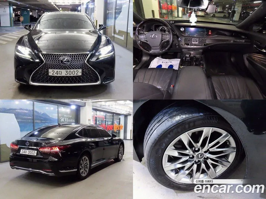 Lexus LS500h 5th generation 2018 Черный из Кореи