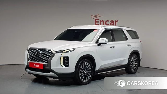 Hyundai Palisade 2022 Белый из Кореи