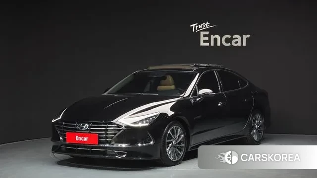 Hyundai Sonata (DN8) 2019 Черный из Кореи