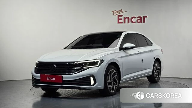 Volkswagen 7th Generation of Jetta 2023 Белый из Кореи