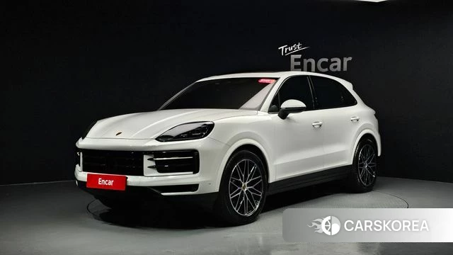 Porsche Cayenne (PO536) 2024 Белый из Кореи