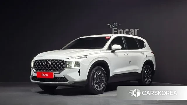 Hyundai The New Santa Fe 2022 Белый из Кореи