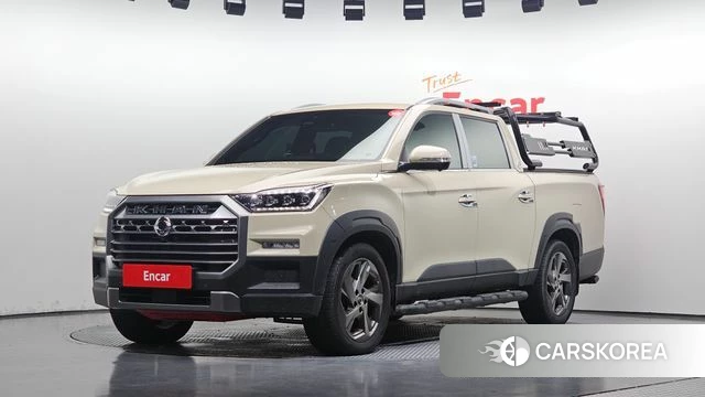 Ssangyong The New Rexton Sports Cannes 2023 Жемчужный цвет из Кореи