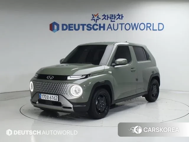 Hyundai Casper 2022 Светло-зеленый из Кореи