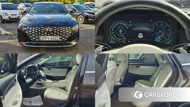 Hyundai The New Grandeur IG 2022 Черный из Кореи
