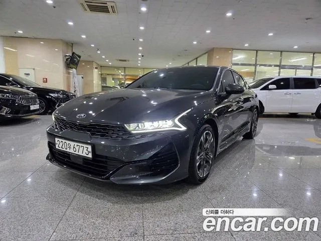 Kia K5 3rd generation 2020 Серый из Кореи
