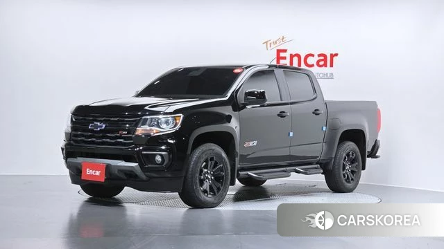 Chevrolet (GM Daewoo) Real New Colorado 2021 Черный из Кореи