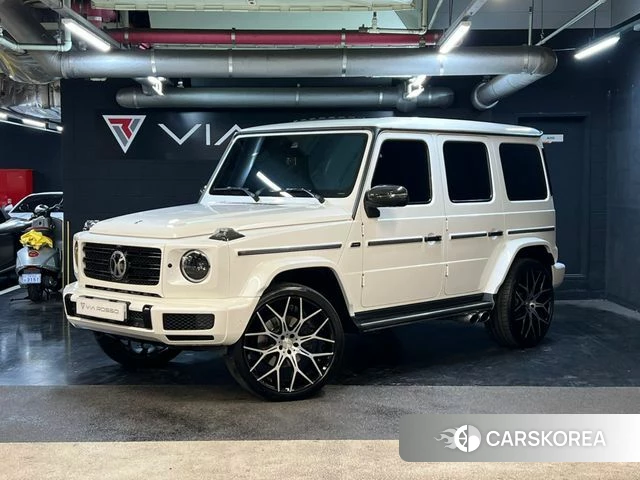 Mercedes-Benz G-Class W463b 2019 Белый из Кореи