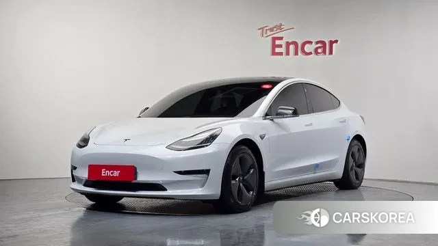 Tesla Model 3 2020 Белый из Кореи