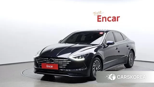 Hyundai Sonata Hybrid (DN8) 2020 Синий из Кореи