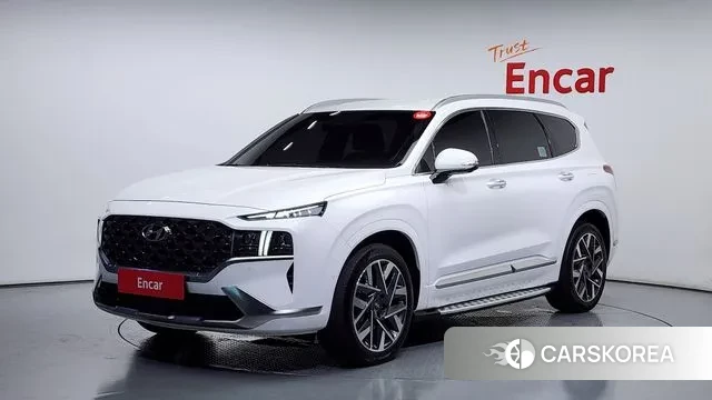 Hyundai The New Santa Fe 2021 Белый из Кореи