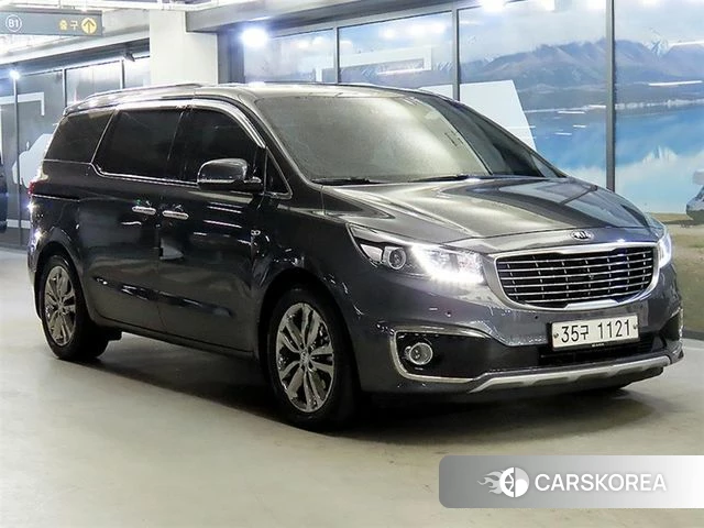 Kia All New Carnival 2018 Серый из Кореи