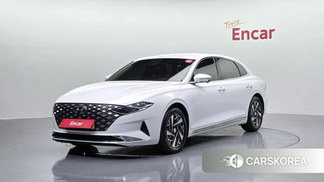Hyundai The New Grandeur IG Hybrid 2022 Белый из Кореи