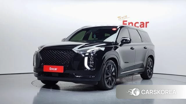 Hyundai Palisade 2021 Черный из Кореи