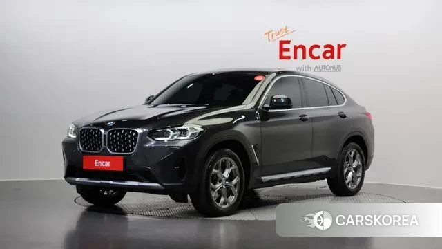 BMW X4 (G02) 2022 Серый из Кореи