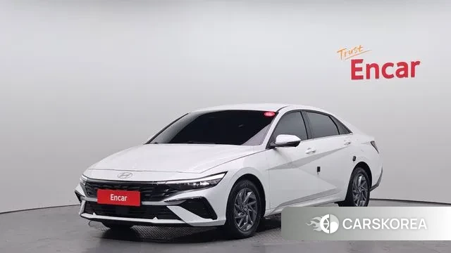 Hyundai The New Avante (CN7) 2025 Белый из Кореи