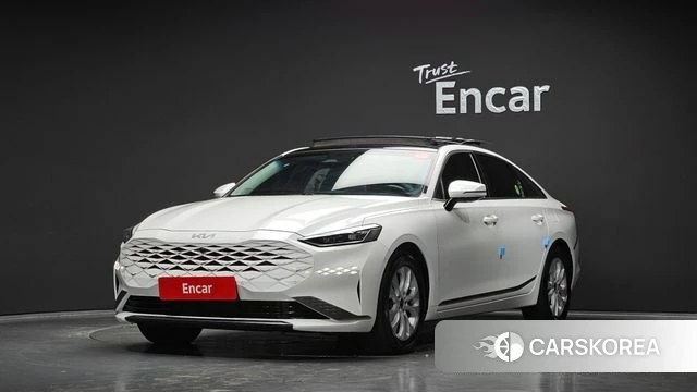 Kia K8 2022 Белый из Кореи