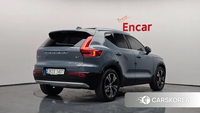 Volvo XC40 2021 Серый из Кореи