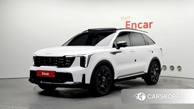 Kia The New Sorento 4th Generation 2023 Белый из Кореи