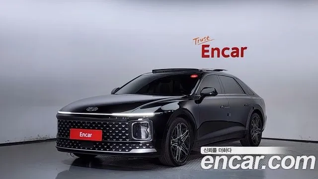 Hyundai Grandeur (GN7) 2023 Черный из Кореи