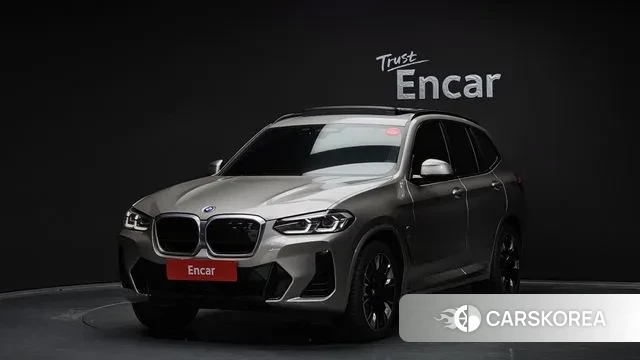 BMW iX3 2022 Песочный из Кореи