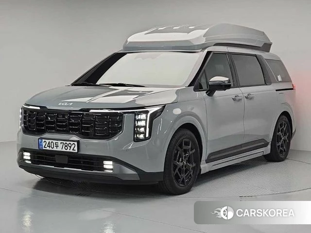 Kia The New Carnival 4th Generation 2024 Серебристо-серый из Кореи