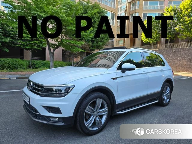 Volkswagen Tiguan second Generation 2018 Белый из Кореи