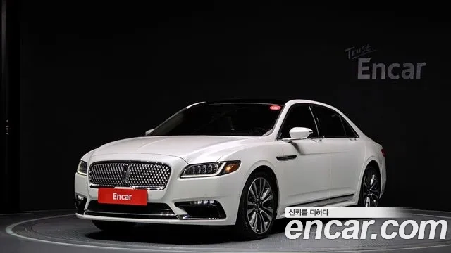 Lincoln Continental 10th Generation 2018 Белый из Кореи