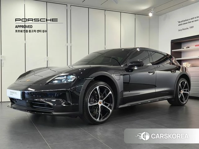 Porsche Taycan 2025 Черный из Кореи