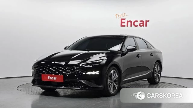 Kia K8 Hybrid 2023 Черный из Кореи