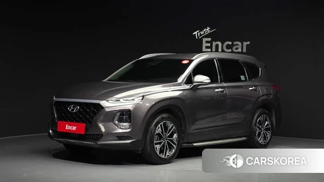 Hyundai Santa Fe TM 2018 Серый из Кореи