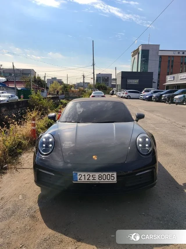 Porsche 911(992) 2024 Черный из Кореи