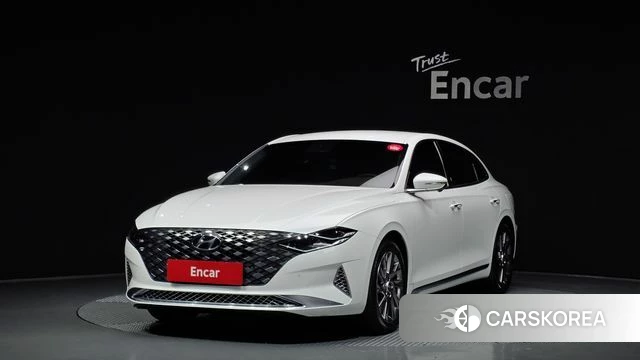 Hyundai The New Grandeur IG Hybrid 2020 Белый из Кореи