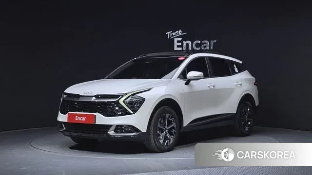 Kia Sportage 5th Generation Hybrid 2021 Белый из Кореи