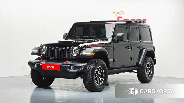 Jeep Wrangler (JL) 2024 Черный из Кореи
