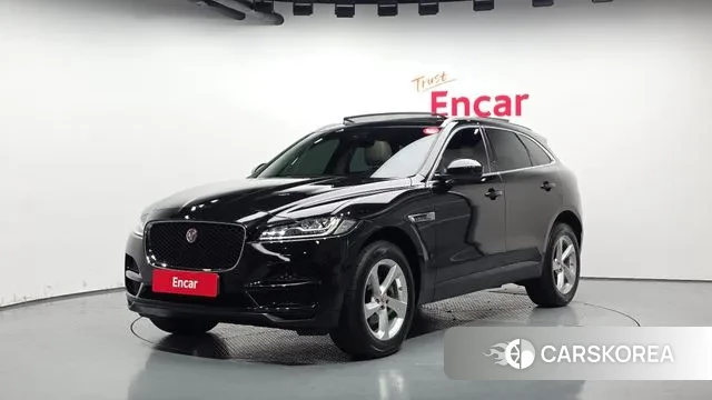 Jaguar F-PACE 2019 Черный из Кореи