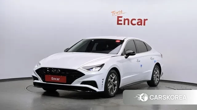 Hyundai Sonata (DN8) 2021 Белый из Кореи