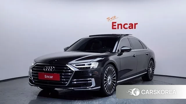 Audi A8 (D5) 2018 Черный из Кореи