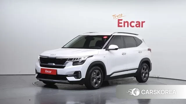 Kia Seltos 2022 Белый из Кореи