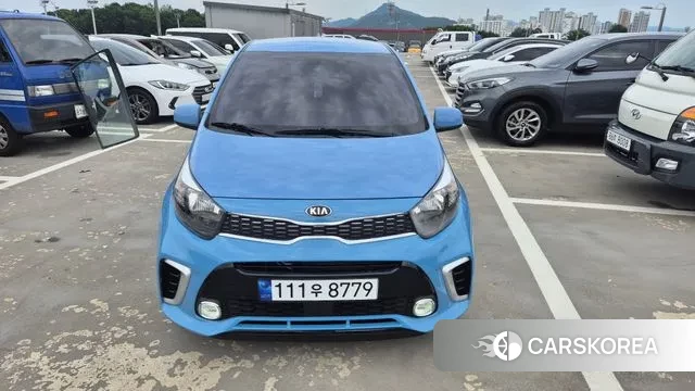Kia All New Morning (JA) 2019 Синий из Кореи