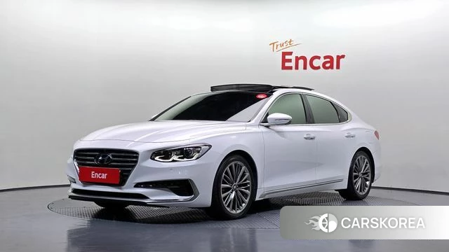 Hyundai Grandeur IG 2018 Белый из Кореи