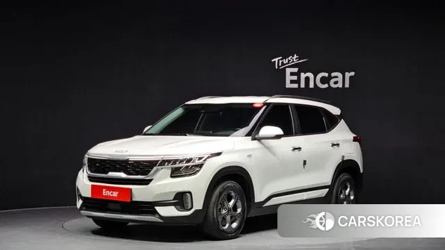 Kia Seltos 2022 Белый из Кореи