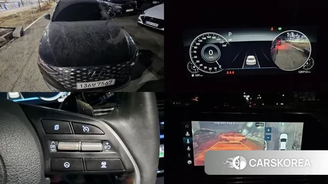 Hyundai The New Grandeur IG 2022 Черный из Кореи