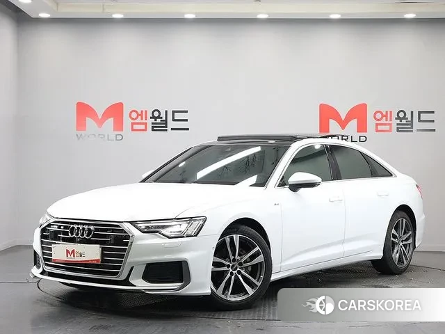 Audi A6 (C8) 2022 Белый из Кореи