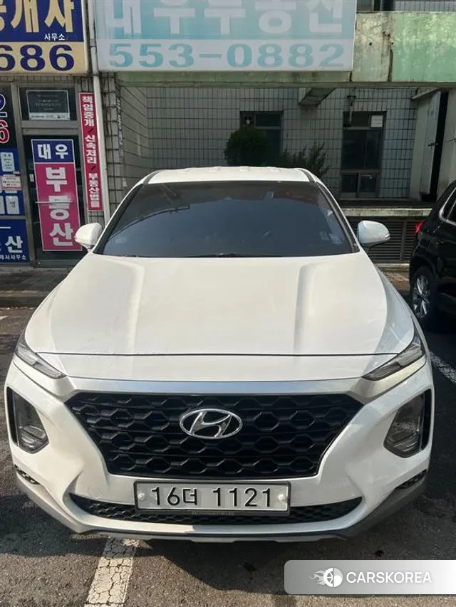 Hyundai Santa Fe TM 2018 Белый из Кореи