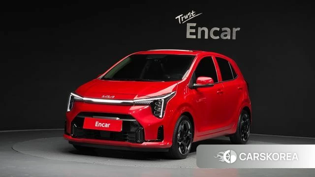 Kia The New Morning (JA) 2025 Красный из Кореи