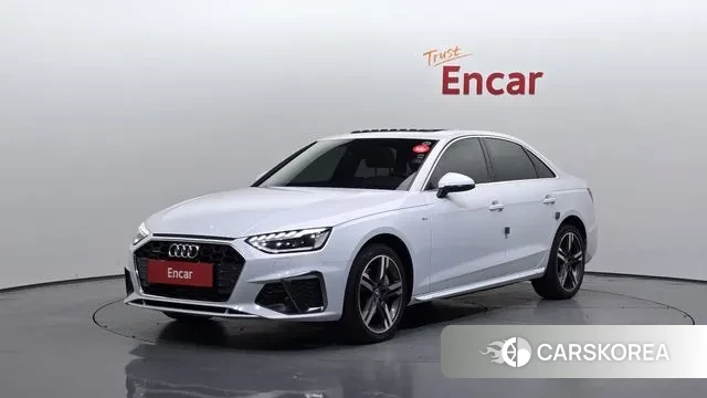 Audi A4 (B9) 2021 Белый из Кореи