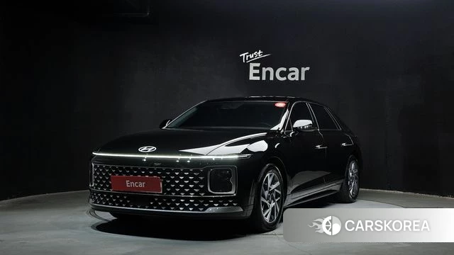 Hyundai Grandeur Hybrid (GN7) 2025 Черный из Кореи