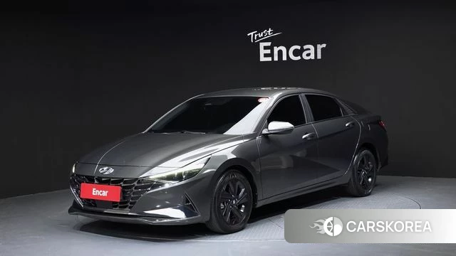 Hyundai Avante (CN7) 2021 Серый из Кореи